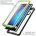 i-Blason Case for Galaxy Note 8 2017 Release, [Ares Series] Full-body Rugged Clear Bumper Case with Built-in Screen Protector (Emerald)
