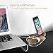 Apple Watch Stand, Universal 2 in 1 iPhone Stand/iwatch Stands, MZvul Bamboo Wood Charging Dock Station Cradle Holder for iPhone 7 7 plus & Apple Watch iWatch Series 1 (38mm 42mm)