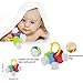 Baby Toys Rattles Teether and Shakers 9 PCS, Baby Newborn Gift Set for Hand Development Early Educational Toys for 3, 6, 9, 12 Month Newborn Baby, Toddler (Some Item Color Pick Randomly)