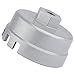 Danti Oil Filter Wrench for Toyota & Lexus 4 Cylinder Prius Matrix Rav4 Auris Corolla Highlander Avalon Camry Scion TC- Super Strong Aluminum Alloy, Fits 3/8