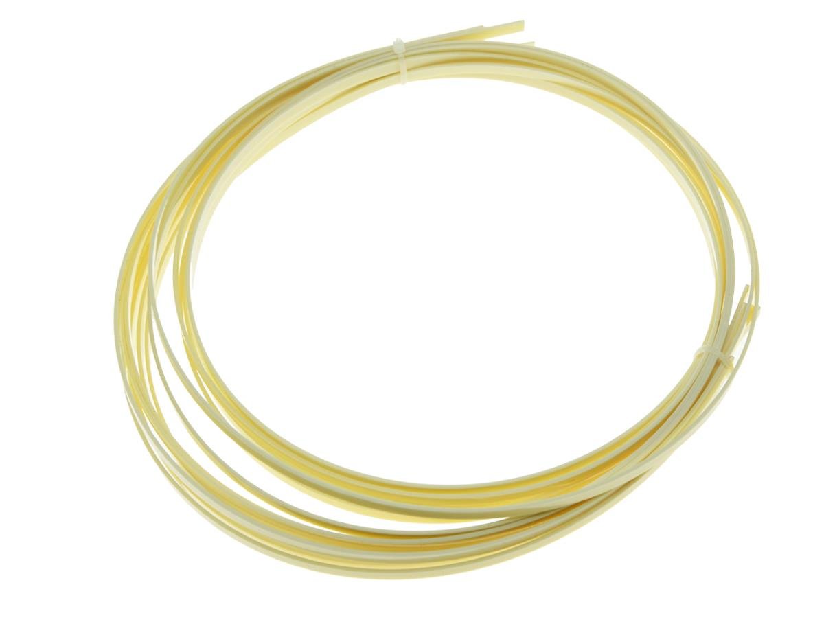 KAISH 5pcs Ivory Acoustic Classical Guitar Binding Purfling Strips ABS Binding Strip 1650 * 5 * 1.5mm