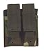 VOODOO TACTICAL Pistol Double Mag Pouch, Woodland Camo