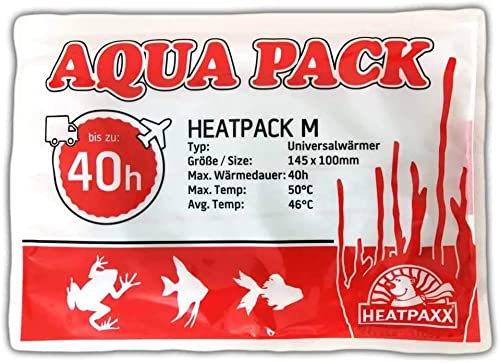 40 Hour Long-Lasting Transport Heat Pack for Animals, Fish, Plants, Insects & Reptiles | 40-Hour Activated Carbon Warmer | Safe Winter Shipping (5pcs)