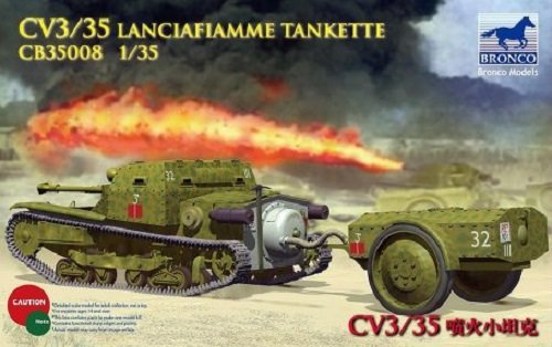 Bronco CV3 / 35 Flamethrower Tankette CB-35008 1/35