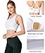 freeskin Fitness Women Sport Bra Fitness Padded Yoga Bra Workout Gym Top(2171White,S)