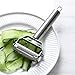 SMARTED Vegetable Fruit Julienne Peeler Stainless Steel Hand Held Double Sided Slicer for Potato Carrot Apple Zucchini Noodles