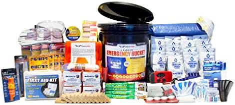 Stealth Angel 4 Person Emergency Preparedness Bucket/Kit (72 Hours) (170 Pieces) (Emergency Food, Water, Shelter, Tools, Hygiene and more) - 72 hour Disaster Survival Preparedness Kit/Supplies