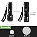 LE Small LED Flashlight, Super Bright LED Tactical Torch Light, Adjustable Brightness for Camping, Running and more, Pack of 4