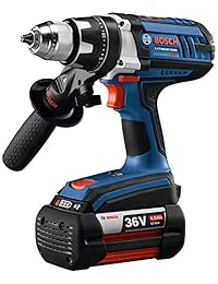Bosch DDH361-01 - Kit de destornillador y destornillador de 36 V con 2 baterías de bajo consumo (4,0 Ah)