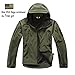 ReFire Gear Men's Army Special Ops Military Tactical Jacket Softshell Fleece Hooded Outdoor Coat