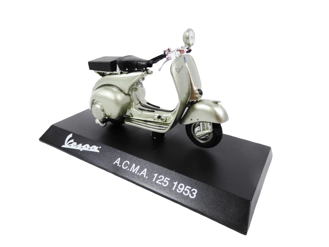 OPO 10 - Collection miniature scooter 1/18 compatible with Piaggio Vespa ACMA 125 green - 1953 - Ves0062