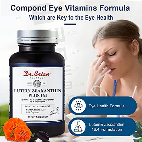 Dr. Brian Eye Vitamins Lutein & Zeaxanthin Capsule Lutein Supplement