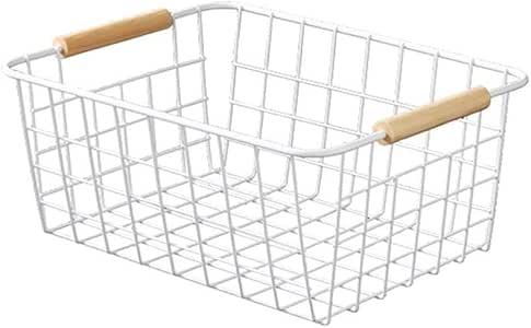 Cesta de almacenamiento de metal Saissa, cesta de alambre diversificada