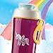 50 Strong BPA Free Protein Shaker & Mixer Bottle, 24 oz, Unicorn Love