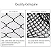 JET-BOND Fishnet Stockings Pantyhoses Black Seamless Mesh Tights for Womens Bodystocking (Black, big mesh)