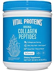 Vital Proteins Collagen Peptides Powder - Pasture Raised, Grass Fed, unflavored 20 oz