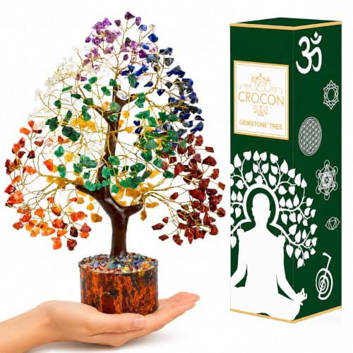 Crocon 7 Chakra Crystal Tree of Life