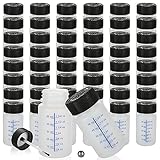 JMIATRY 50 Pack 2 OZ Paint Touch Up Bottles with
