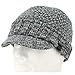 adidas Men's Blackcomb II Brimmer Beanie, Grey/Utility Ivy, One Size