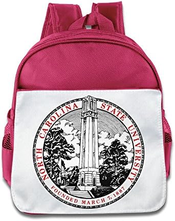 ESSES Child Schoolbag North Carolina State University Seal Backpack Pink
