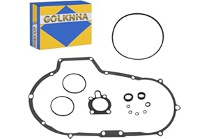 GOLKNHA Clutch Primary Cover Gasket O-Ring Kit Compatible with Sportster 883 1200 XLH883 XL883 XLH1200 XL1200 1991-2003 OEM# 34995-89B
