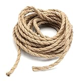 Summer-Home 32.8Ft Antique Industrial Electrical wire,Twisted Electric Rope Light Cord,Hemp Rope Covered Light Wire,Vintage Style Lamp Cord