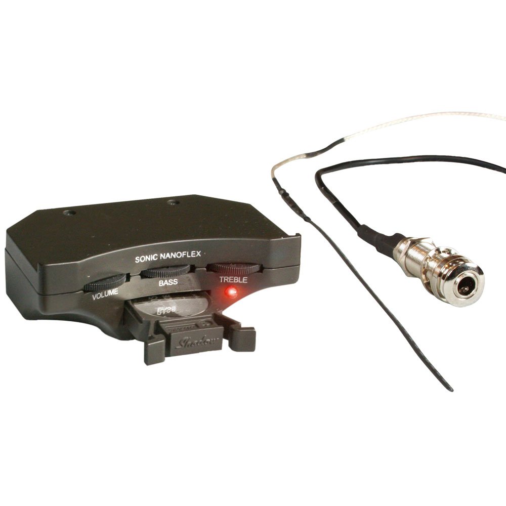 Sonic サウンドホールフィッテッドプリアンプ Shadow シャドウ B000s6loec Nanoflex ベースプリアンプ 人気ブランドを