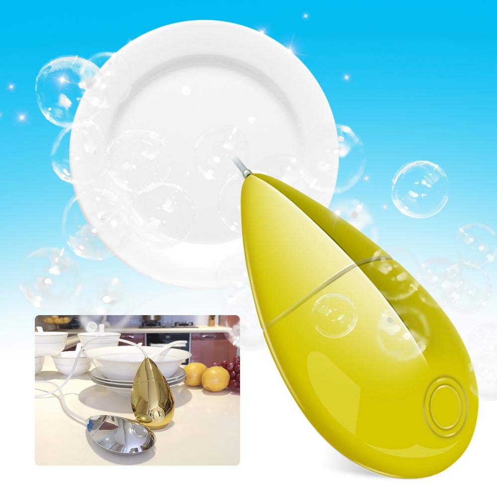 Volwco Bubble Dishwasher,Mini Automatic Dishwasher Lazy Portable USB Home Kitchen Dishwasher