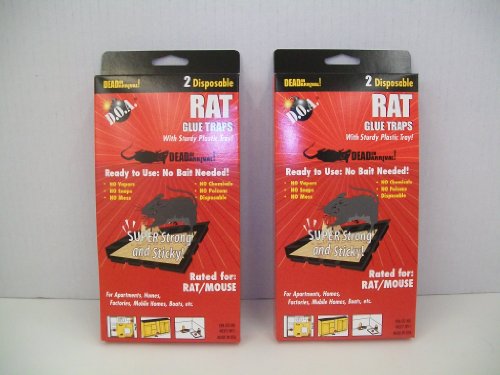 PIC 4 Disposable Rat Trap Jumbo Glue Traps