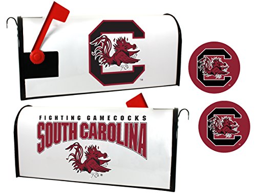 South Carolina Gamecocks Magnetic Mailbox Cover & Sticker Set