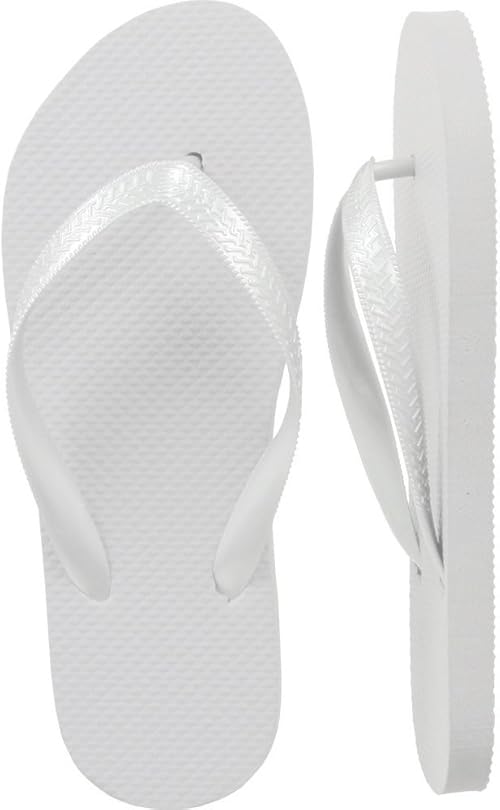 wholesale white flip flops