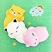 Mochi Squishy Toys HAIYOO Kawaii Squishy Cats Mini Squishy Squeeze Collection Stress Reliever Gift Colorful Cat Shape Squishies