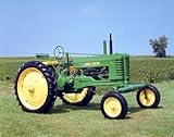 Vintage 1947 John Deere Farm Tractor Picture Art Print (8x10)