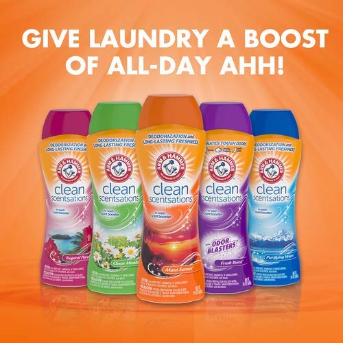 Arm & Hammer Clean Scentsations in-wash Scent Booster - Maui Sunset, 24 Oz, 4 Count