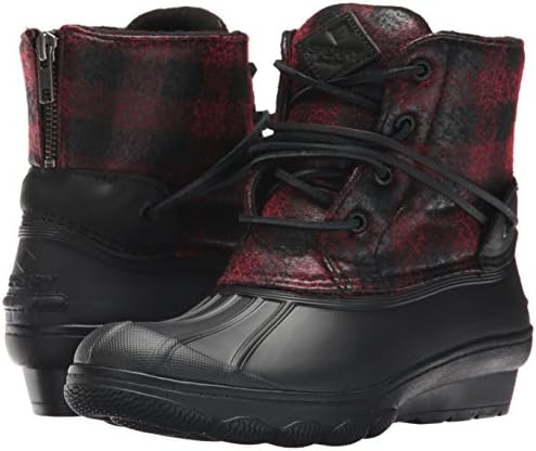 sperry women's saltwater wedge tide wool rain boot