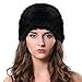FURTALK Women's Winter Knitted Rabbit Fur Hat