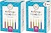 The Dreidel Company Menorah Candles Chanukah Candles 44 Colorful Hanukkah Candles for All 8 Nights of Chanukah (2-Pack)