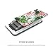 Design Skin Slider iPhone 6s / 6 Case with Sliding Card Slot Extreme Heavy Duty Bumper Protection with Card Holder 3-Layer Wallet Case Cover for iPhone 6s (2015) / iPhone 6 (2014) - Sunflower Graphic