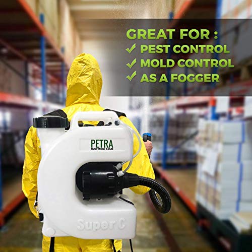 PetraTools Electric ULV Fogger Atomizer Backpack Sprayer 4 Gallon