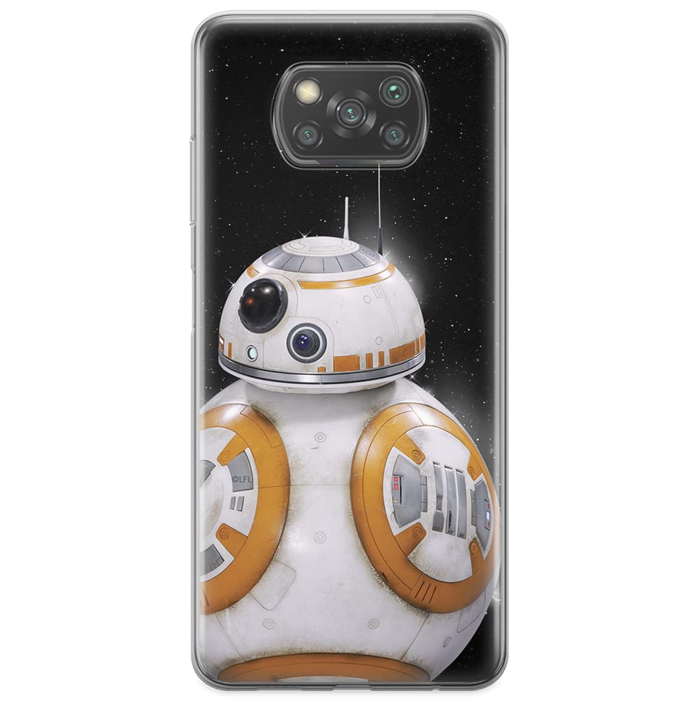 ERT GROUP mobile phone case for Xiaomi POCOPHONE X3 original and officially Licensed Star Wars pattern BB 8 006 optimally adapted to the shape of the mobile phone, case made of TPU