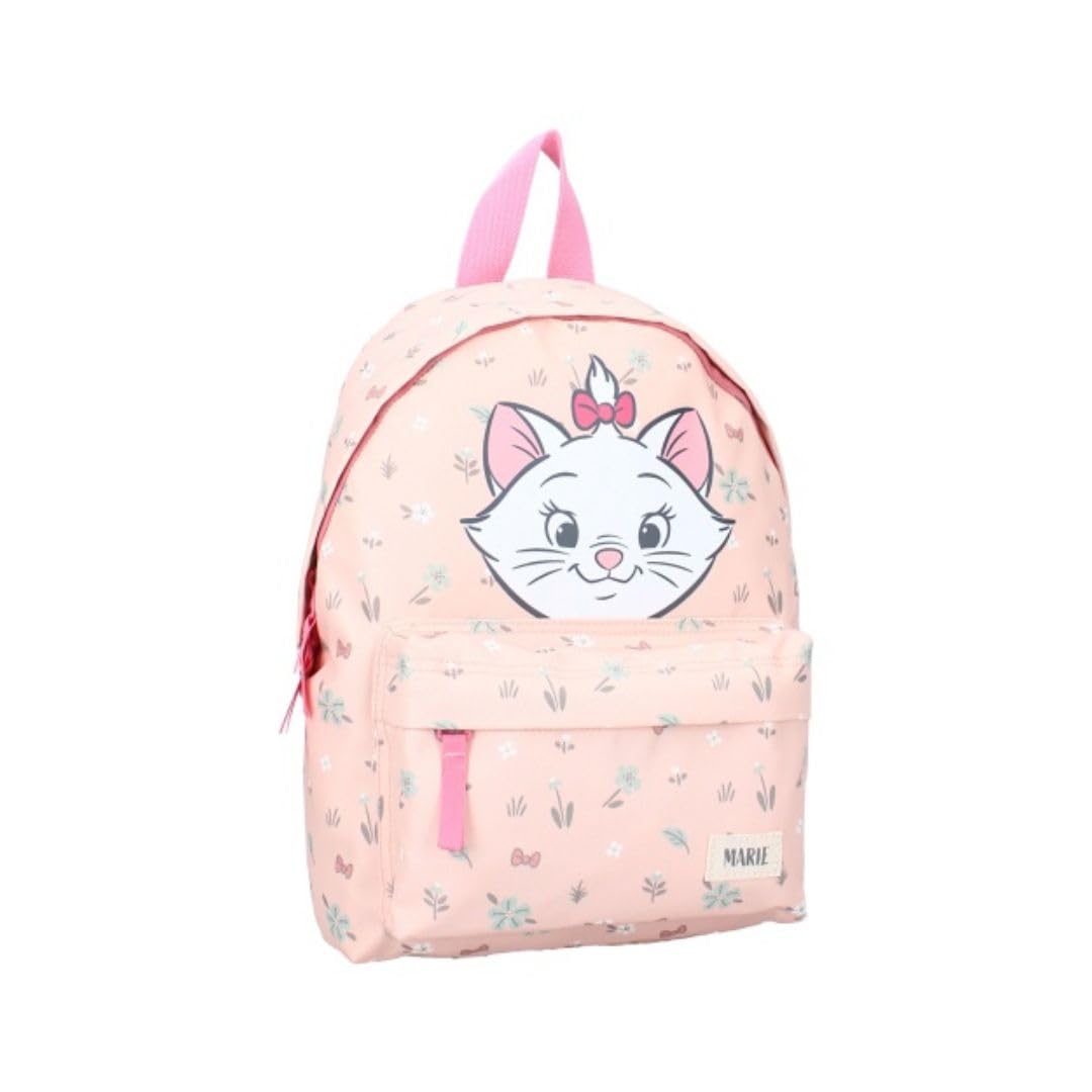 mybagstory - Backpack - Aristocats - Disney - Child - School - Primary - Kindergarten - Daycare - Nursery - School bag girl - Size 31 cm - Adjustable straps - Recycled polyester