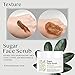 Face Sugar Scrub - Facial and Body Exfoliator for Cellulite - Skin Brightening & Hydrating - Pore Care, Acne, Sebum Control - Facial Scrub with Andiroba Oil - Forest Heal (125 ml / 4.4 fl.oz)…