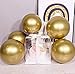 DIvine 40 Pcs 12 Inch Gold Metallic Chrome Shiny Latex Balloons for Wedding Birthday Party Decoration Baby Shower Graduation