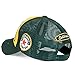 ililily Laguna Beach Vintage Distressed Trucker Hat Snapback Baseball Cap, Green