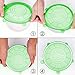 Silicone Stretch Lids 2018 Upgrade Version(Set Of 6),Reusable Durable Food Covers,Easier To Storage,Expandable To Fit Various Sizes and Shapes,Keep Food Fresh Dishwasher Freezer Safe