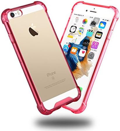 Amazon Com Apple Iphone 5 5s 5se Case Nem Transparent Crystal Clear Plastic Case Tpc Slim Case Flexible Soft Cover Case For Apple Iphone 5 5s 5se