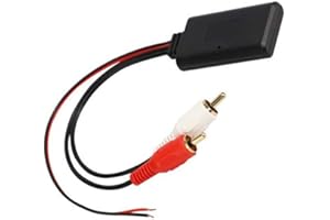 Wixine 1Pcs Car Universal Wireless Bluetooth Module Music Adapter RCA Aux Audio Cable