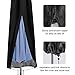 Vakeen Patio Umbrella Cover, Umbrella Covers for Outdoor Offset Umbrellas Durable Waterproof Cantilever Parasol Covers with Zipper, Suitable for 7ft to 11ft Canopy