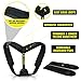 Posture Corrector for Women Men - EFFECTIVE, DISCREET, COMFORTABLE Braces, EASY ADJUSTABLE Upper Brace, Better BACK PAIN RELIEF, Shoulder Support, Scoliosis Hunchback Straightener, Fits 32-50