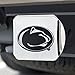 FANMATS 15088 Penn State Nittany Lions Chrome Metal Hitch Cover with Chrome Metal 3D Emblem